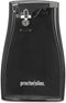 Proctor Silex Power Electric Automatic Can Opener with Knife Sharpener, Twist-off Easy-Clean Lever, Cord Storage, Black (75217F) 7.9" x 4.8" x 5"