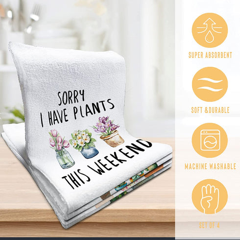 pinata Plant Lover Gifts Funny Kitchen Towels, What The Fucculent, I Wet My Plants Gifts for Gardeners, Crazy Plant Lady Gifts, Decorative Kitchen Towels, Hand Towels, Tea Towels, Housewarming Gift