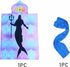 ComicalBubble Mermaid Kids Girls Bath Set,Swim Pool for Kids Adults,Beach Hooded Poncho Towel for Women,Super Soft, Absorbent Microfibers (Adult (Men))
