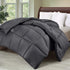 Utopia Bedding Comforter Duvet Insert - Quilted Comforter with Corner Tabs - Box Stitched Down Alternative Comforter (Twin, Grey)
