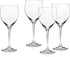 Godinger Wine Glasses Goblets, Stemmed Wine Glass Beverage Cups, European Made - 16oz, Set of 4