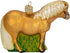 Old World Christmas Ornaments Shetland Pony Glass Blown Ornaments for Christmas Tree