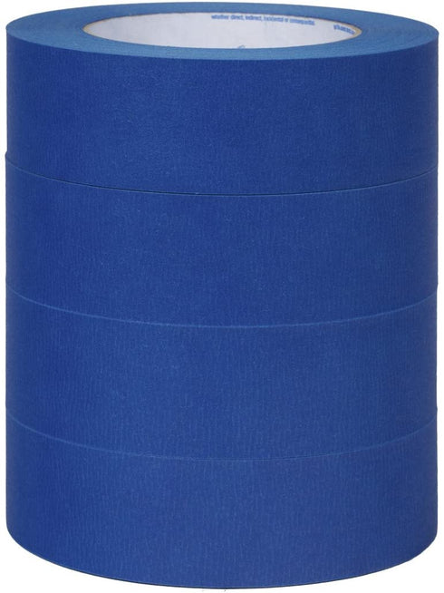 Duck Clean Release Blue Painter's Tape 1.5-Inch (1.41-Inch x 60-Yard), 4 Rolls, 240 Total Yards, 240460