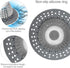 LEKEYE Drain Hair Catcher/Bathtub Drain Cover/Drain Protector for Pop-Up & Regular Drains(Patented Product)