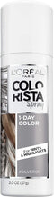 L'Oreal Paris Colorista 1-Day Washable Temporary Hair Color Spray, Silver, 2 Ounce