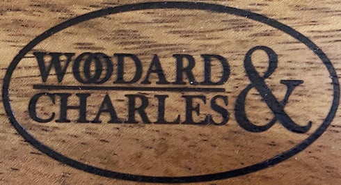 Woodard & Charles 12-Inch Acacia Oval Tray, Medium, Brown