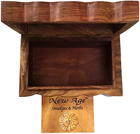 New Age Imports Tree of Life Wooden Box, 4 x 6-Inches