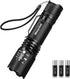 Blacklight Flashlight, Morpilot 2 in 1 UV Flashligh , 395 nm Black Light Flashlite for Pet Urine and House Stains Detecting, IP4 Waterproof, 4 Modes, 3 AAA Batteries Included