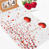 Alishomtll Valentine's Day Table Runner Love Heart Table Runners, Red Heart Waterproof Table Runners for Valentine's Day, Party, Gift, Decor, 14 x 108 inches