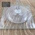 FASHIONCRAFT Perfectly Plain Collection Glass Coasters Square Coasters, Party Favors (Set of 20)