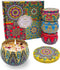 Orentas, Scented Candles Gift Set, Pure Natural Soybean for Aromatherapy Wax ,Travel Tin Candles for Home Meditation, Mother's Day Gift or Birthday Gifts 4 Packs, 4.4oz (Lemon/Rose/Orange/Lavender)