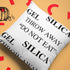 Silica Gel Throw Pillowcases, Lightweight Super Soft Easy Care Pillowcases - 2-Pack, Funny Square Throw Pillow Cover, 16"X16" Decorative Pillowcase Funny Decor Case with Hidden Zipper