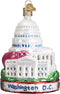 Old World Christmas Cities, Places and Landmarks Glass Blown Ornaments for Christmas Tree Washington D.C