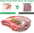 Gokilife Vacuum Sealer Bags 100 Pint 8" x 10" for Food Saver, Seal a Meal, BPA Free, Heavy Duty Commercial Grade, Sous Vide Vaccume Meal Safe, Universal Pre-Cut Bag Design