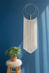 Mkono 2 Pcs Macrame Wall Hanging Woven Wall Decor Art Boho Chic Bohemian Home Decorations for Apartment Bedroom Living Room Dorm Nursery Room, 12" W x 36" L, Medium