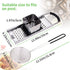 Mlesi Premium Grade Stainless Steel Spaetzle Maker Widen Plastic Handle with Skimmer Spider Strainer Homemade Egg Noodle Dumpling Perfect Sized for pots and Pans Making Tool