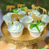 38 PCS Gold Safari Animals Figurines Toys Jungle Animals Cake Decoration Jungle Party, Wild Plastic Animals for Jungle Safari Wild Animals Birthday Baby Shower Party Decoration Centerpiece Supplies
