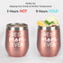 Gingprous Best Mom Ever Wine Tumbler with Lid and Straw, Mother's Day Birthday Gifts for Mom Mommy Mother, Stainless Steel Insulated Mom Wine Tumbler with Saying for Women (12 Oz, Rose Gold)
