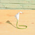 Mandy's 20pcs White Flowers Artificial Calla Lily Silk Flowers 13.4" for Home Kitchen & Wedding
