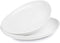 Sweese 715.101 Oval Serving Platters, 12.5 Inch White Porcelain Serving Platters for Party, Large Oval Serving Trays Serving Plates for Fish Dish, Steak, Restaurant, Dessert Shop, Set of 2