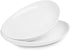 Sweese 715.101 Oval Serving Platters, 12.5 Inch White Porcelain Serving Platters for Party, Large Oval Serving Trays Serving Plates for Fish Dish, Steak, Restaurant, Dessert Shop, Set of 2