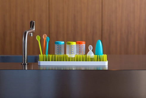 Boon Patch Countertop Drying Rack, Green , 17.25x3.5x3 Inch (Pack of 1)