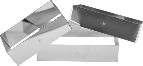 NewlineNY Stainless Steel Cake Mousse Ring (Rectangular Cake Pastry Rings)