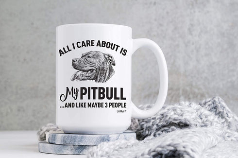 Pitbull Mom Gifts Mugs For Christmas Women Men Dad Decor Lover Decorations Stuff I Love Pitbull Coffee Accessories Talking Art Apparel Funny Birthday Gift Home Supplies Products Dog Coffee Cup Mugs