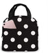 Kslai White and Black Polka Dot Lunch Bag Tote Bag Lunch Bag for Women Lunch Box Insulated Lunch Container