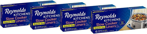 Reynolds Slow Cooker Liners, 4-Count (Pack of 4)