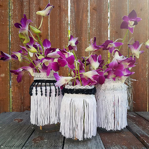 Trims by the Yard 6" Chainette Fringe Trim | Cocoa | (10 yard cut)