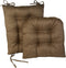 The Gripper Non-Slip Omega Jumbo Rocking Chair Cushions Set, Seat and SeatBack Pads, 1, Gold