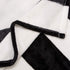 NTBAY Flannel Throw Blanket, Super Soft with Black and White Stripe (51"x 68")