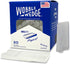 WOBBLE WEDGES Rigid Plastic Shims, 30 Pack - Made in USA - Multi-Purpose Shim Wedges for Home Improvement & Work - Plastic Wedge Furniture Levelers, Table & Toilet Shims, Leveling Feet - Translucent