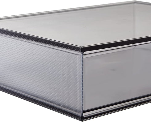 STORi STAX Stackable Office Organizer with Drawer 12-1/2" Wide | Classic Grey