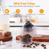 Plastic Clear Measuring Cups Set: U-Taste 5 Pieces Transparent Visual Tritan Nesting Food Measure Cups with Large Engraved Measurements and Snap-Nest Buttons for Dry Liquid Ingredients Baking Cooking