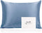 Ravmix 21Momme Silk Pillowcase for Hair and Skin with Hidden Zipper, Both Sides 100% Mulberry Silk, 1PCS, Standard Size 20×26inches, Flint Blue