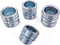 HOWDIA 1"/25.4mm Diameter Connectors for Coarse Thread 0.047"/ 1.2mm Thick Wire Shelving Parts, Wire Shelf Unit Accessories Replacement, Post Extension Kit for Wire Storage Shelves Metal Rack, 4 Pack