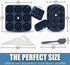 Chefast Silicone Donut Pans Combo Kit: Non-Stick Large and Mini Donut Pan Baking Molds, Spatula, and 5 Pastry Bags - for Full-Size and Small Donuts - Bagels and Doughnuts Maker Set