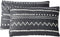 SUSYBAO 100% Cotton Pillowcases Queen Size Set of 2 Black Aztec Geometric Pattern Bed Pillow Covers Envelope Closure End Pillow Encasement Home Decor Soft Lightweight Durable, 20 in x 26 in