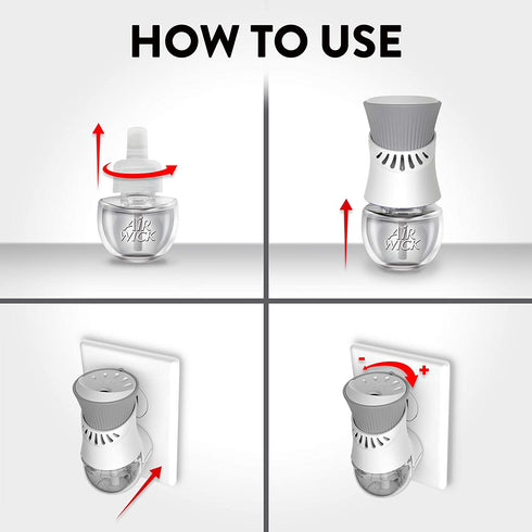 Air Wick Plug in Scented Oil, Hawaii, Eco Friendly, Air Freshener, 0.67 Fl Oz, Pack of 10