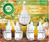 Air Wick Plug in Scented Refills, Warm Pear Cider, Essential Oils, Air Freshener, 3.38 Fl Oz