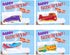 JOYGOGO 50 Pack Valentines Foam Airplanes and 50 Pack Valentine Cards for Kids, Valentines Gifts for Kids Classroom, Party Favors, Valentine Treats for School