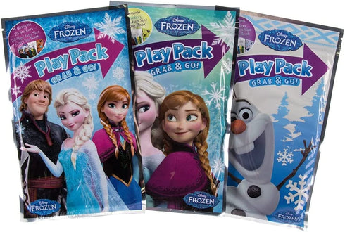 Bendon Set of 15 Kids Frozen Play Fun Party Favors Packs Coloring Book Crayons Stickers