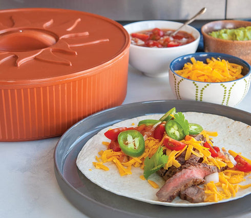 Nordic Ware Microwave Tortilla and Pancake Warmer, 10-Inch