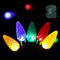Anycosy C6 Christmas String Lights, 32.8 Ft 100 LED Battery Operated Strawberry Lights, Waterproof Indoor Outdoor 8 Modes Fairy Lights Christmas Decorations