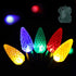 Anycosy C6 Christmas String Lights, 32.8 Ft 100 LED Battery Operated Strawberry Lights, Waterproof Indoor Outdoor 8 Modes Fairy Lights Christmas Decorations
