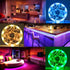 LED Strip Lights,32.8ft RGB 300LEDs Waterproof Light Strip Kits with infrared 44 Key, Suitable for Room,TV, Ceiling, Cupboard Bar Home Decoration