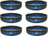 Colias Wing 3.5 Inch Vintage Style Kiln Glazed Ceramic Side Dishes Korean Bowls Seasoning Dishes Soy Dipping Sauce Dishes-Set of 6