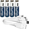 BUMP AAA Rechargeable Batteries - 4 Pack - Lithium Polymer, High Output, Fast & Long Lasting USB-C Charge, Use w/Remote Control, Battery Operated Toys, Keyboard, Wireless Mice, Charger Cable Included